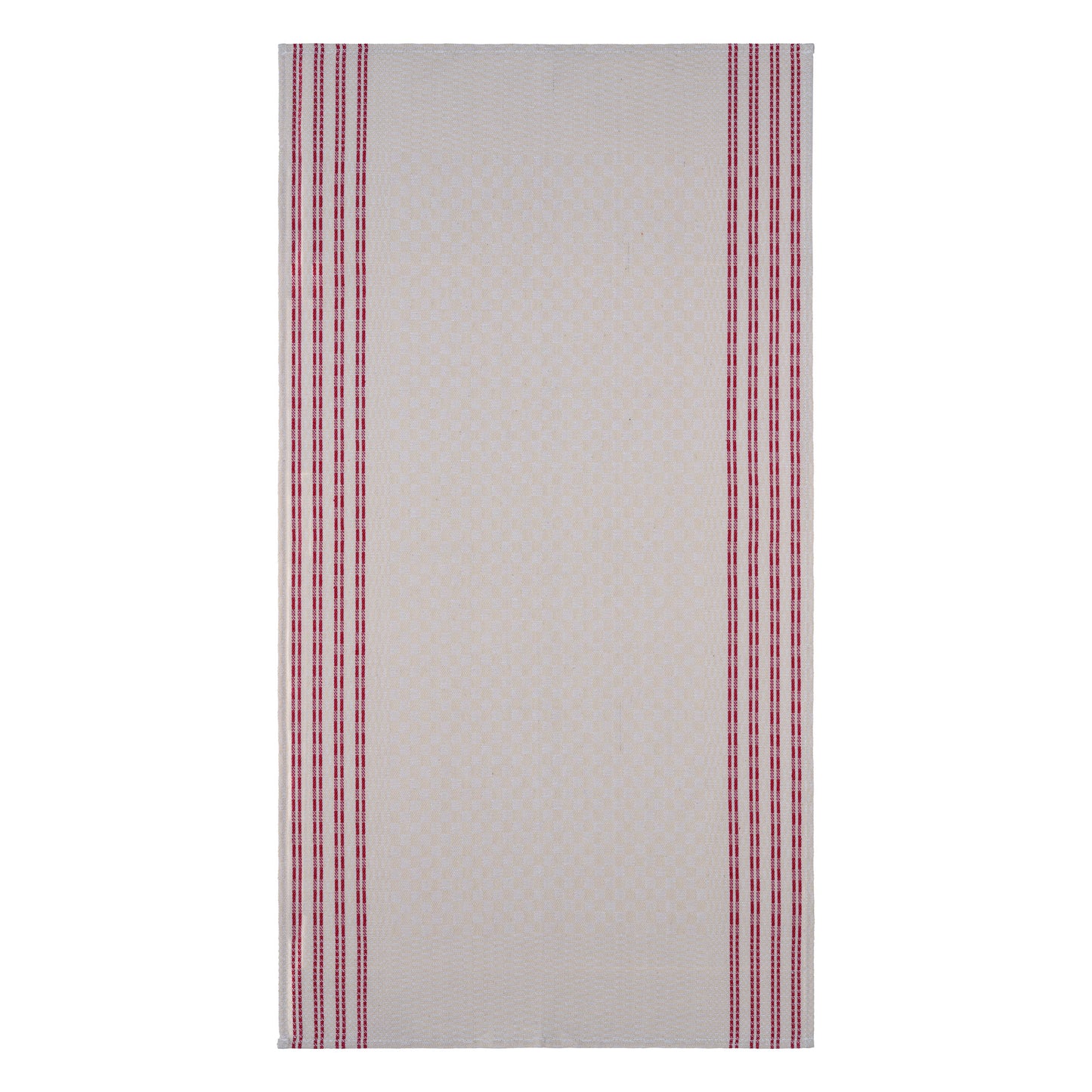 Grubentuch Beige | Rot