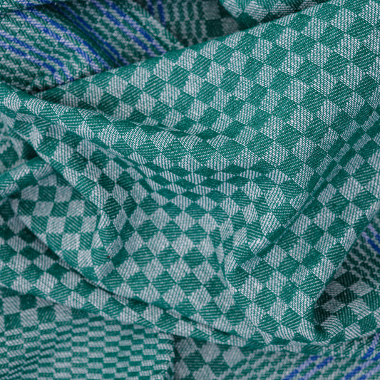 Grubentuch Grün | Blau
